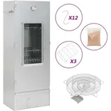 Räucherofen mit Kaltrauchgenerator Verzinkter Stahl 3200750 - Silber