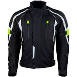 ROLEFF RACEWEAR Motorradjacke "Ancona" Jacken Gr. XL, schwarz (schwarz, gelb) Motorradjacken