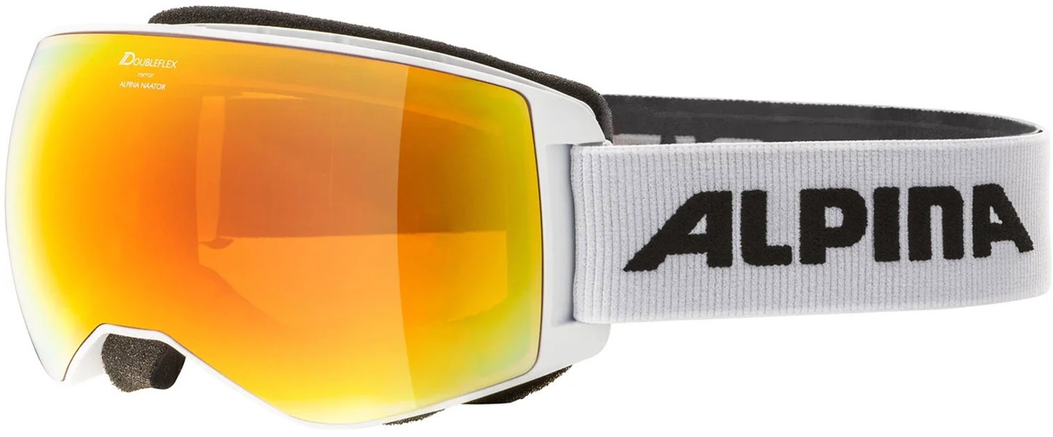 Alpina Naator Q-Lite Skibrille weiß