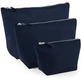 Westford Mill Canvas Accessory Bag, Farbe:Navy, Größe:S (13 x 12 x 6 cm)