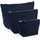 Westford Mill Canvas Accessory Bag, Farbe:Navy, Größe:S (13 x 12 x 6 cm)