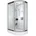 Dampfdusche Sauna Dusche Duschkabine D60-70M2R-EC 80x120 Mit 2k Scheiben Versiegelung
