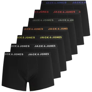 JACK & JONES Jacbasic Boxershorts black/black S 7er Pack