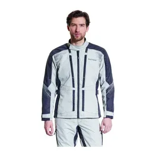 FASTWAY T-2204 Herren Touring Textiljacke grau, S