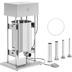 Wurstfüller - 20 L - elektrisch - inkl. 4 Füllrohre - Royal Catering RCSS-020E