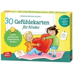 30 Gefühlekarten für Kinder