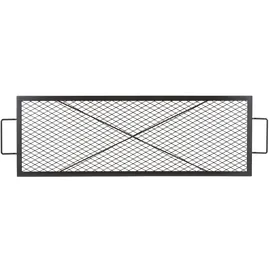 Vevor Grillrost 1110 x 380 x 25 mm Stahl schwarz