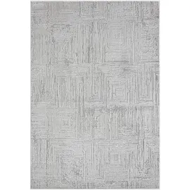 MY HOME Teppich MY HOME "Brakel" Gr. 7, grau, B:300cm H:9mm L:400cm, Kunstfaser, Teppiche, Teppich, dezenter Glanz, Schrumpf-Garn-Effekt, im Vintage-Look, dichte Qualität