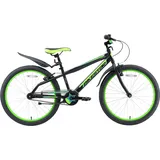 Bikestar Urban Jungle 24" schwarz/grün Handbremsen