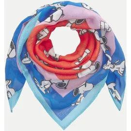 Codello Bandana mit Snoopy-Motiven, 60x60 cm Blau