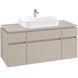 Villeroy & Boch Legato Waschtischunterschrank B75800VK 120x55x50cm, Soft Grey