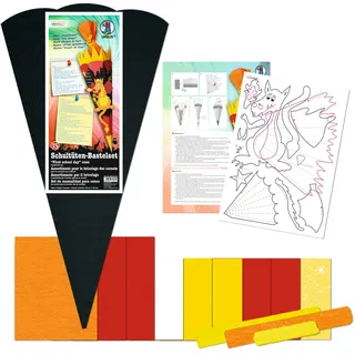 Ursus Bastelset Feuerdrache 68 cm 6-eckig