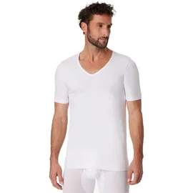 SCHIESSER V-Shirt weiß L