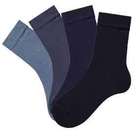 H.I.S. Socken 4-Paar Blau 35-38