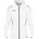 Trainingsjacke mit Kapuze Damen weiß/anthra light 44
