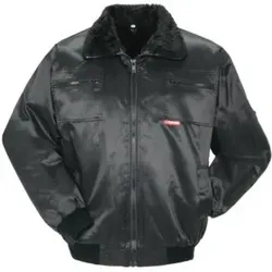 Planam Pilotenjacke Outdoor Gletscher schwarz M
