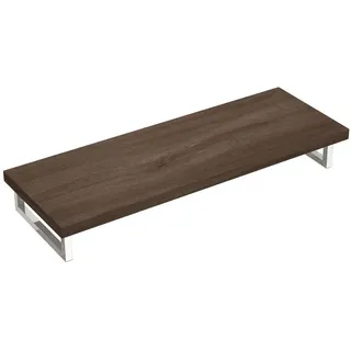 doporro Waschtischplatte für Waschbecken Holzplatte Waschtischkonsole Eiche Badezimmer 140 cm x 5 cm x 50 cm