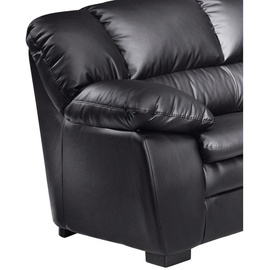 Mivano Mid.you 2-Sitzer-Sofa, Schwarz