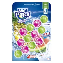 Henkel WC-Reiniger Kraft-Aktiv Duftstein Hawaii 3 St.