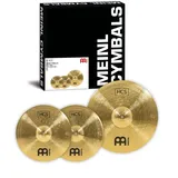 Meinl Cymbals Beckenset HCS Basic — mit 14 Zoll Hihat, 18 Crash-Ride Schlagzeug Becken - Messing, Traditionelles Finish (HCS1418)
