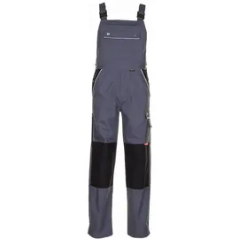 Planam Latzhose Canvas 320 Gr. 29 grau/schwarz