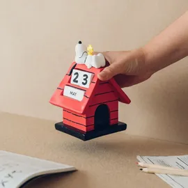 Grupo Erik Ewiger Kalender Snoopy Hundehütte 3D Rot