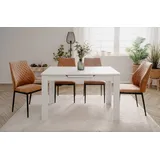 Finori Birmingham 125-165 x 75 x 80 cm weiß