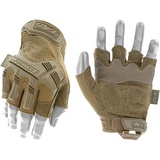 Mechanix M-Pact Coyote Taktische Fingerlose Arbeit Handschuhe, Größe: M, Braun
