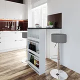 Vicco Bartisch 80 x 57 x 106 cm Weiß/Anthrazit