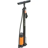 Prophete Luftpumpe Alu Standpumpe mit Manometer schwarz
