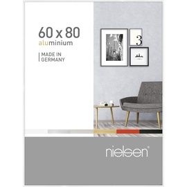 Nielsen Aluminium Bilderrahmen Pixel, 60x80 cm, weiß