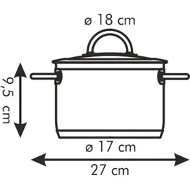 Tescoma Vision Kochtopf 18 cm 2 l