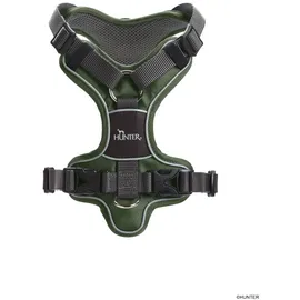 Hunter Divo Hundegeschirr Grün/Grau L-XL