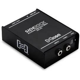 Hosa Audio Hosa DI-Box DIB-445 Sidekick aktiv, Zubehör Instrumente, Schwarz