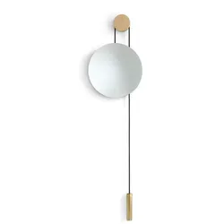 New Works - Rise & Shine Spiegel Natural Oak/Brass