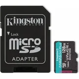 Kingston microSDXC Canvas Go! Plus 128 GB Class 10 UHS-I A2 V30 + SD-Adapter