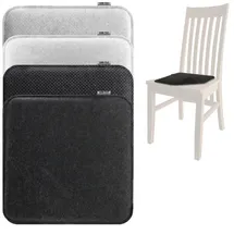 COM-FOUR Sitzkissen aus Filz 40 x 40 cm Mehrfarbig