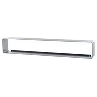 DESIGN DELIGHTS CD-Regal 120 x 20 x 15 cm Silber