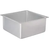 Decora 0062605 Profi-BACKFORM QUADRATISCH AUS ELOXIERTEM Aluminium cm 20X20X10, Silber