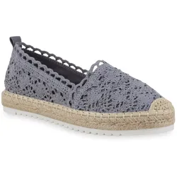 Damen Espadrilles in Grau