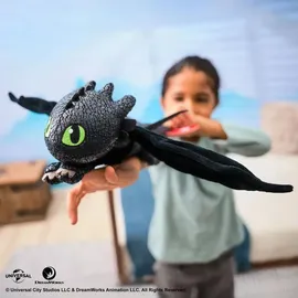 Spin Master Drachenzähmen leicht gemacht Plüsch-Drache Ohnezahn 30 cm Mehrfarbig