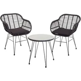 MCW Balkon-Set MCW-G17 3-tlg. anthrazit