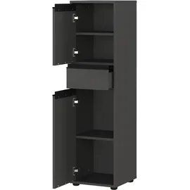 Germania Schrank 2201-547 Graphit, Optik B/H/T: ca. 33,00x121,00x34,00