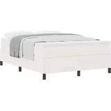 vidaXL Boxspringbett 140 x 190 cm Creme