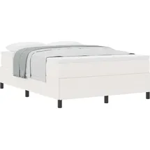 vidaXL Boxspringbett 140 x 190 cm Creme