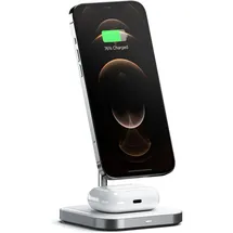 Satechi 2-in-1 (7.50 W), Wireless Charger, Grau