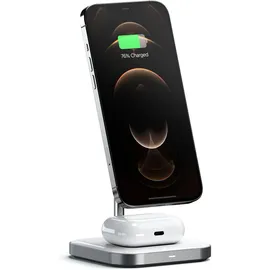 Satechi 2-in-1 (7.50 W), Wireless Charger, Grau