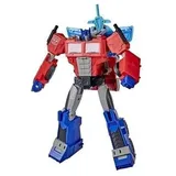 Transformers Bumblebee Cyberverse Adventures Battle Call Officer Optimus Prime, stimmenaktivierte Lichter und Sounds