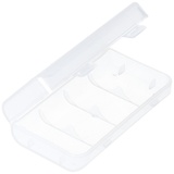 Keeppower Box für 2x 18650 transparent M3, nur geeignet für Akku bis max. 69,5mm