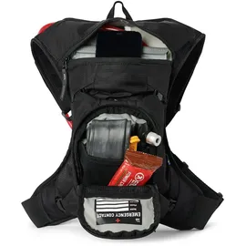 USWE Mtb Hydro 3 Trinkweste 3l - Black / Red - One Size